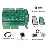 A16 ESP32 vývojová rada MQTT TCP Web HTTP ESPhome Home Assistant Tasmota DIY Module Arduino IDE WiFi Reléový přepínač