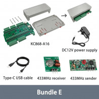 A16 ESP32 vývojová rada MQTT TCP Web HTTP ESPhome Home Assistant Tasmota DIY Module Arduino IDE WiFi Reléový přepínač