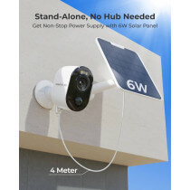 Reolink Argus 3 Ultra 4K 8MP solární kamera s baterií a 5/2,4 GHz dohledovou kamerou