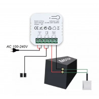 Chytrý Zigbee Otevírač Garážových Vrat