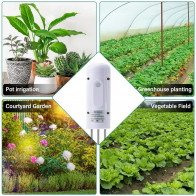 Měřič vlhkosti půdy Tuya Zigbee Tester teploty a vlhkosti Tester rostlin IP67 Vodotěsný detektor pro zahradní výsadbu