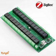 Tuya - ZigBee 24-cestný reléový spínací modul s napájením DC 12V