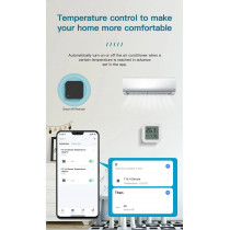 ZigBee Sensor Tuya Teploty a Vlhkosti s Displejem