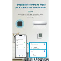 ZigBee Sensor Tuya Teploty a Vlhkosti s Displejem