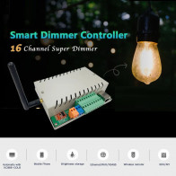 KC868-D16 16 kanálový stmívač - dimmer,Tuya, WiFi+Ethernet+RS485 modul s podporou  Home Assistant - podpora MQTT HTTP