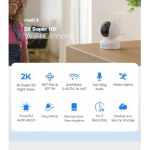 Reolink E1 2K, WiFI, 4MP, AI - Baby monitor