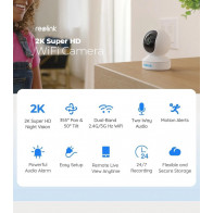 Reolink E1 2K, WiFI, 4MP, AI - Baby monitor