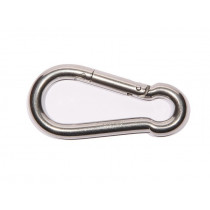 Nerezová karabina 8 cm