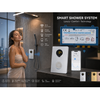 Digitální sprchový systém s Wi-Fi ovládáním - 3kanálový
